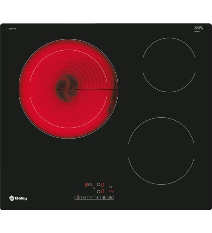 Balay 3EB715ER vitrocerámica independiente 3 zonas - 4242006292102-0