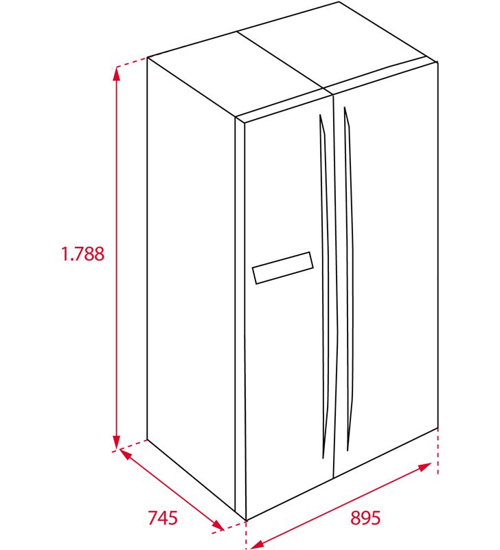 Teka 113430013 frigo americano rlf 74910 wh blanco - 72698013_5214194509