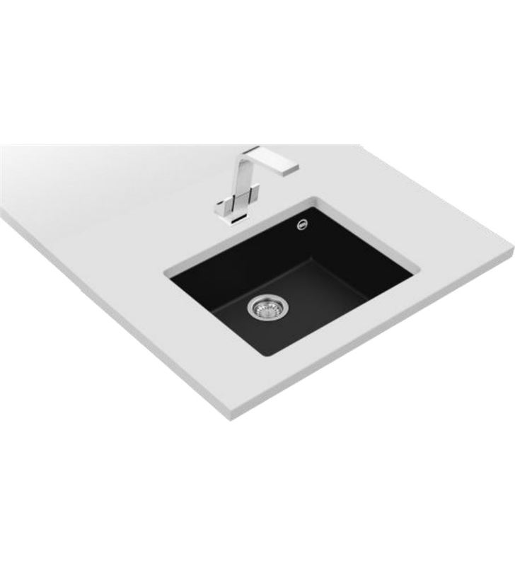 Teka 115230020 fregadero square 50.40 tg negro Fregaderos - 71754948_1460803875