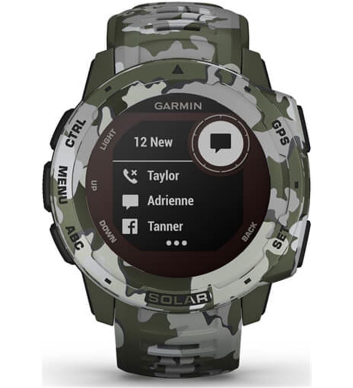 Garmin 010-02293-06 reloj deportivo con gps instinct solar camo militar - pantalla 23*23 - 80217456_6304203943