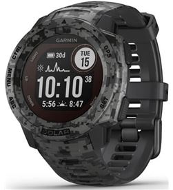 Garmin 010-02293-05 reloj deportivo con gps instinct solar camo grafito - pantalla 23*23 - 010-02293-05