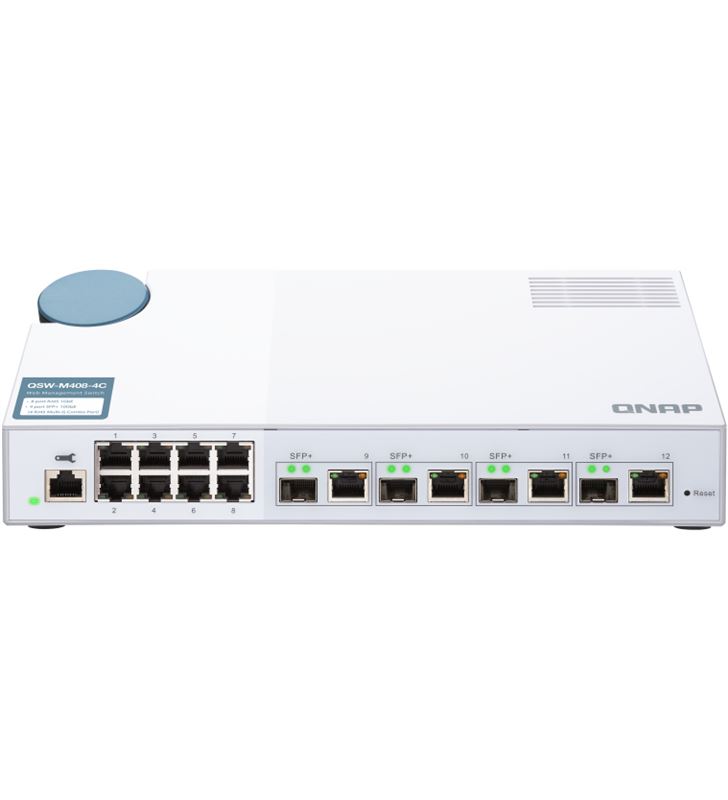 Qnap QSW-M408-4C switch gestionable - 12 puertos (4*puertos combinados sfp+ - 79252763_1784901353