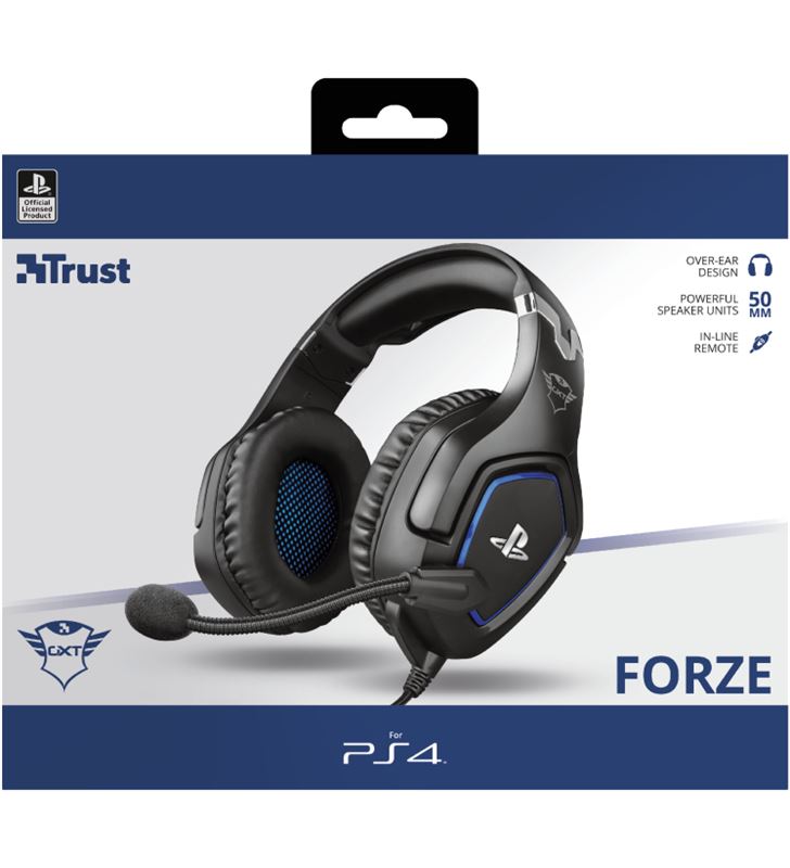 Trust 23530 auriculares gaming gxt488 forze ps4 negro - 78341591_3895780604