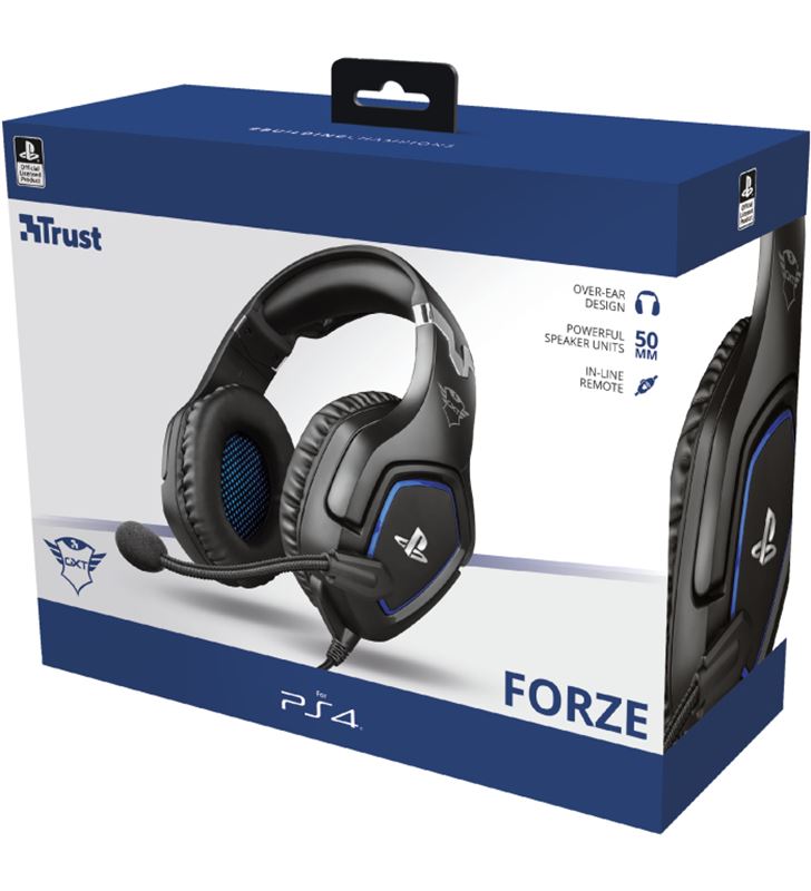 Trust 23530 auriculares gaming gxt488 forze ps4 negro - 78341591_9143206340
