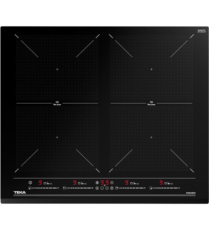 Teka 112500035 cocina izf 64600 msp bk Vitrocerámicas - 112500035