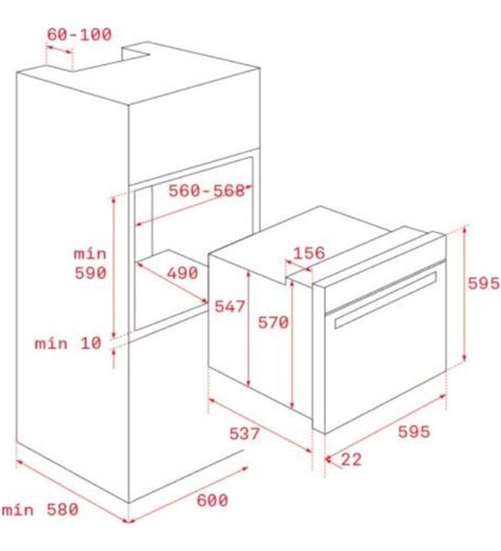 Teka 111280000 horno polivalente convencional hbe435mess inox - 72695830_5434127347
