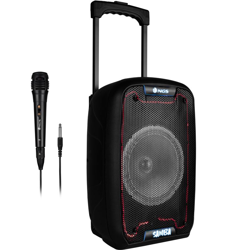 Ngs WILDSAMBA altavoz portátil wild samba - 30w - bluetooth - usb/microsd/aux in - mi - NGS-ALT WILDSAMBA