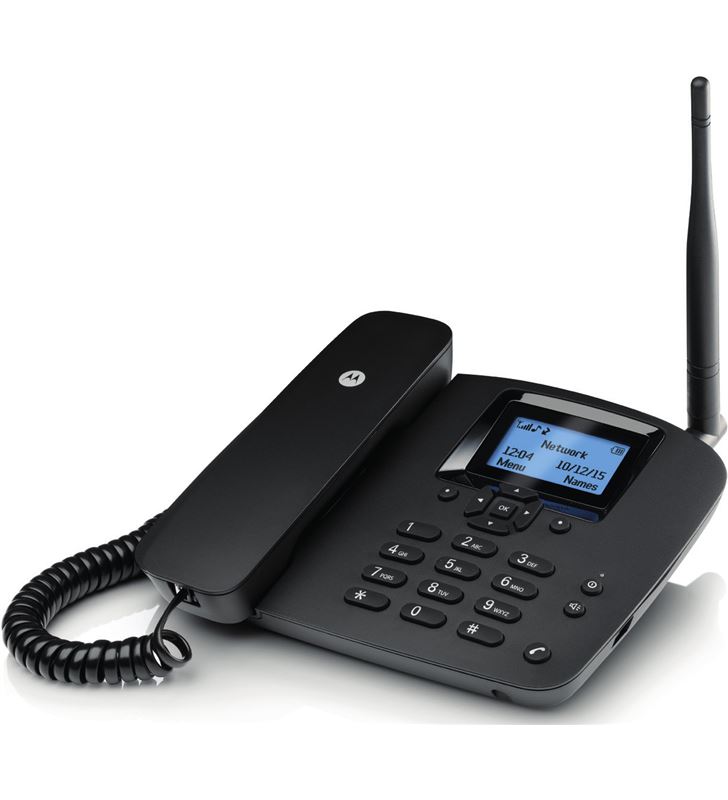 Motorola FW200L NEGRO telefono fijo inalambrico sim 2g gsm con bateria auxi - 65436211_4575171832