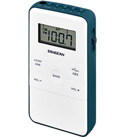 Sangean DT-140 BLANCO radio de bolsillo fm am batería recargable - +21267