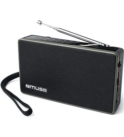 Muse M-030 R negro radio analógica fm/am con altavoz integrado - +21464