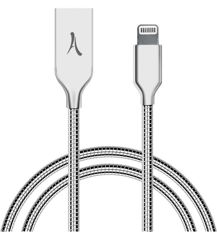 Akashi ALTCABLAMFISIL plata cable usb a lightning 1 metro - +21666