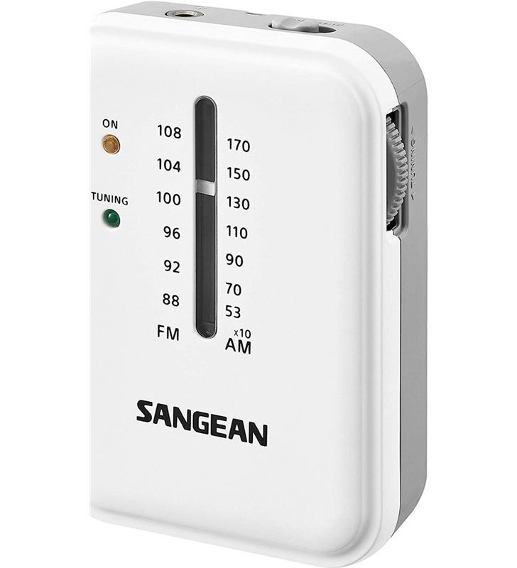 Sangean SR-32 WHITE sr-32 blanco radio de bolsillo fm/am auriculares jack y correa - +21837