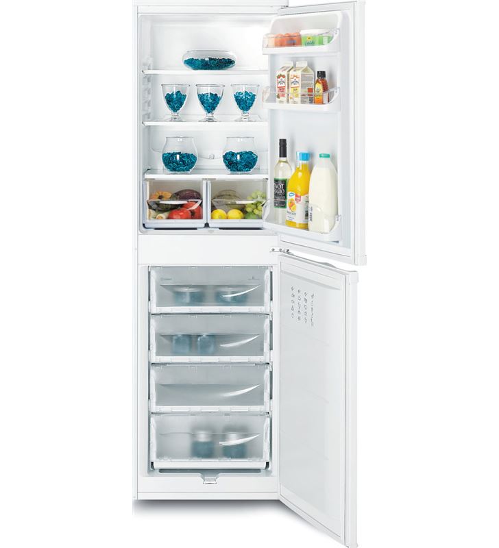 Indesit CAA 55 1 frigorífico combinado 174x54.5x58cm blanco f libre instal - CAA 55 1