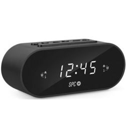 Spc 4585N FRODI negro radio despertador con radio y doble alarma - +23401
