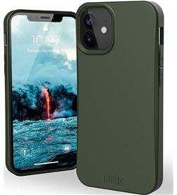 Uag IPH12 MINI FUND biodegradable outback verde oliva carcasa apple iphone 12 mini resisten - +23220