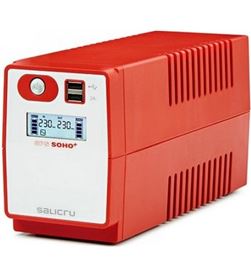 Salicru SLC-SPS 500 SOHOPLUS sai línea interactiva sps 500 soho+ - 500va/300w - 2*schuko - doble 647ca000001 - SLC-SPS 500 SOHOP