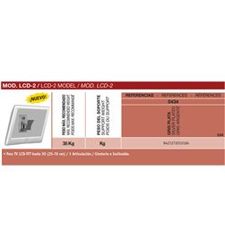 Hifirack LCD2 suport fepre articulat 20'' Soportes - LCD2