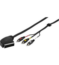 Vivanco 47017 cable scart a 3rca in/out 2m Accesorios - 47017 #1