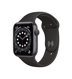 Apple MG133TY/A watch s6 40mm gps caja aluminio gris espacial con correa negra sport - MG133TYA