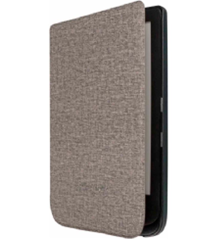 Pocketbook HNSLO-PU-740 cover 6'' gris oscuro origami funda libro electrónico - +22848