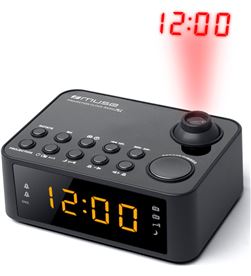 Muse +23774 #14 m-178 p negro radio despertador am/fm con altavoz integrado y proyecto m178p - +23774 #14