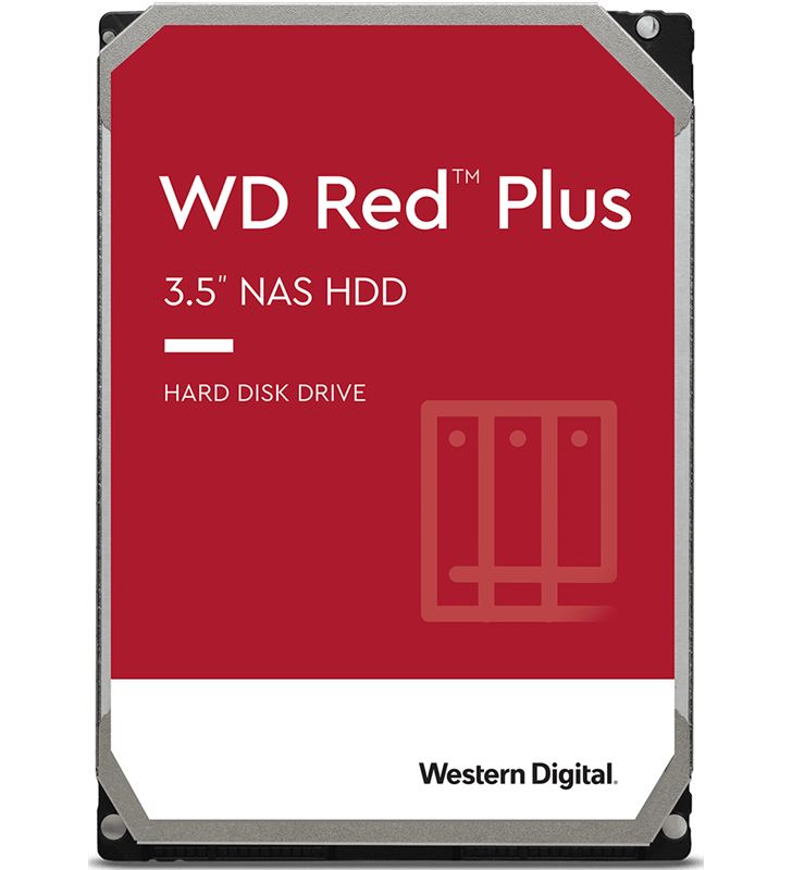 Western HD01WD76 digital red plus 10tb - disco duro nas - WDHD01WD76