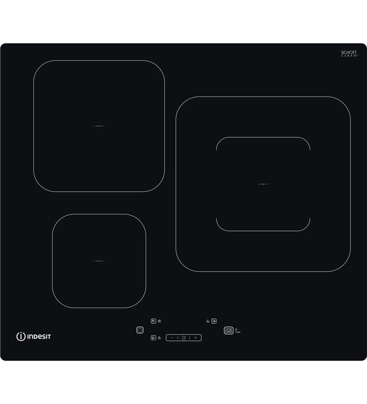 Indesit IS 55Q60 NE encimeras inducción Vitrocerámicas - IS 55Q60 NE