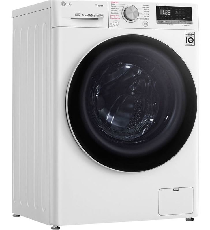 Lg F2DV5S85S2W lavadora secadora clase c 8,5+5 kg 1200 rpm fondo 47,5 cm - 92304979_4176563624
