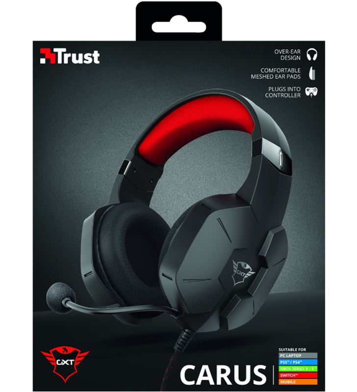 Trust 23652 headset gaming gxt323 carus Gaming - 87925003_1923823727