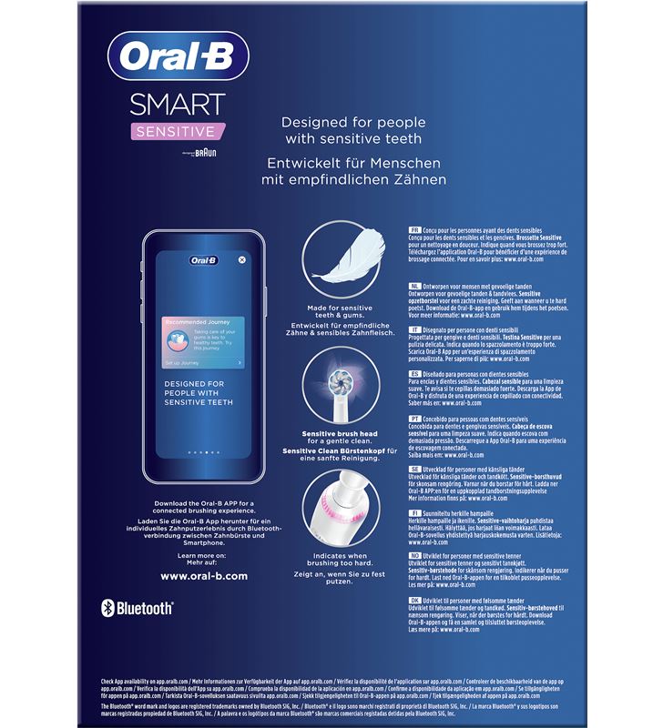 Braun SMARTSENS cepillo dental smart sensitive b itive - 92647606_2854751800