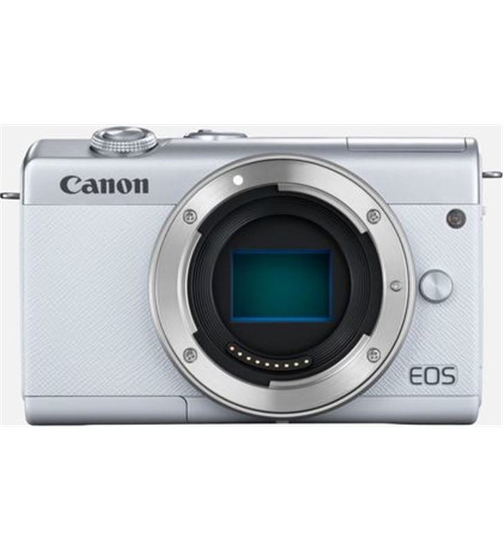 Canon +24260 #14 eos m200 blanca/cámara compacta 24.1mp + vídeo 4k/wi-fi/bluetooth/obj eos m200 wh m15 - +24260 #14