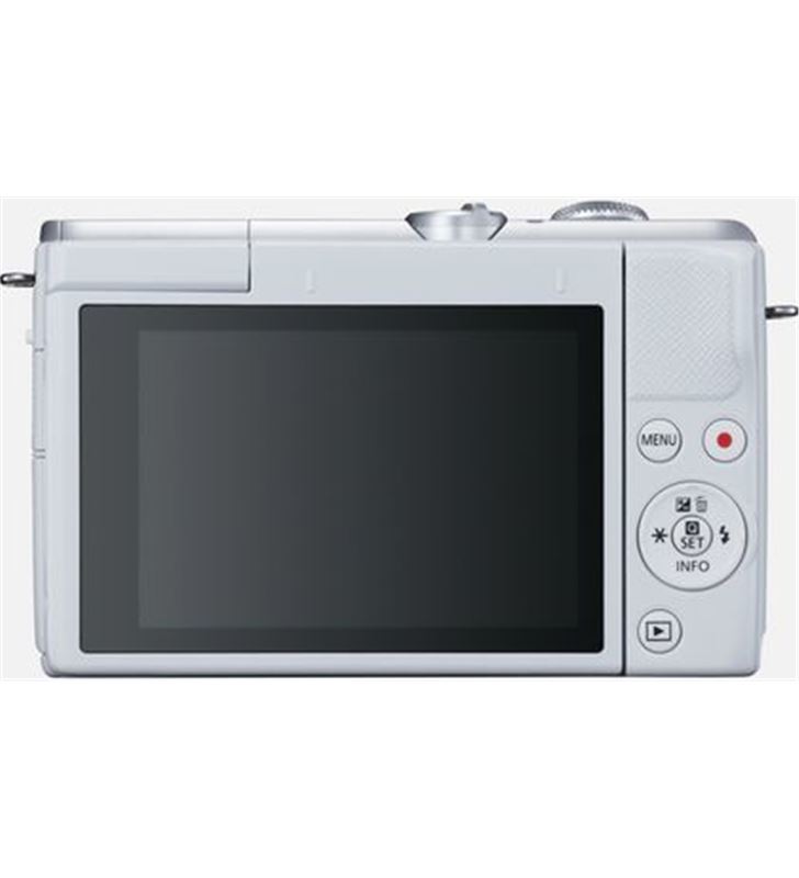 Canon +24260 #14 eos m200 blanca/cámara compacta 24.1mp + vídeo 4k/wi-fi/bluetooth/obj eos m200 wh m15 - 75615593_0891608973