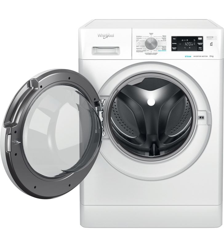 Whirlpool 859991637970 lavadora carga frontal - ffb 8258 wv sp 8kg 1200rpm blanca b - 93583358_7530402506