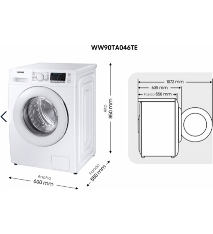 Samsung WW90TA046TE_EC lavadora carga frontal 9kg a (1400rpm) ww90ta046te/ec - WW90TA046TE_EC -0