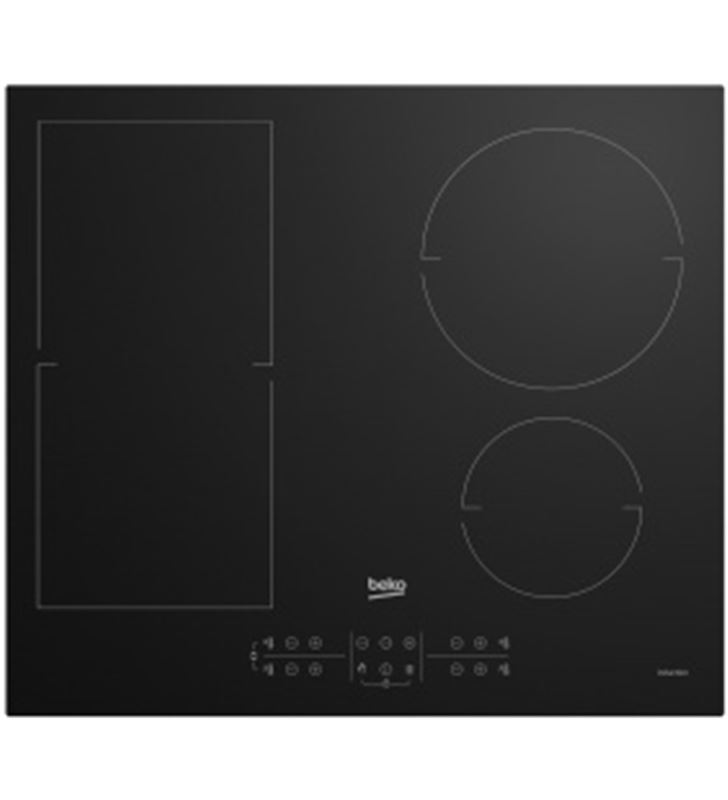 Beko HII 64200 FMT nueva inducción 4 zonas con 1 flexible con función puente. 7200w. acceso se hii 64500 fht - HII 64200 FMT