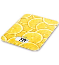 Beurer KS19LEMON balanza cocina 5kg cristal limon Balanzas - KS19LEMON