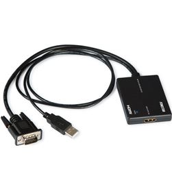 Fonestar FO-445 convertidor de vga y audio estéreo a hdmi max 1280 x 1024 p - +20248