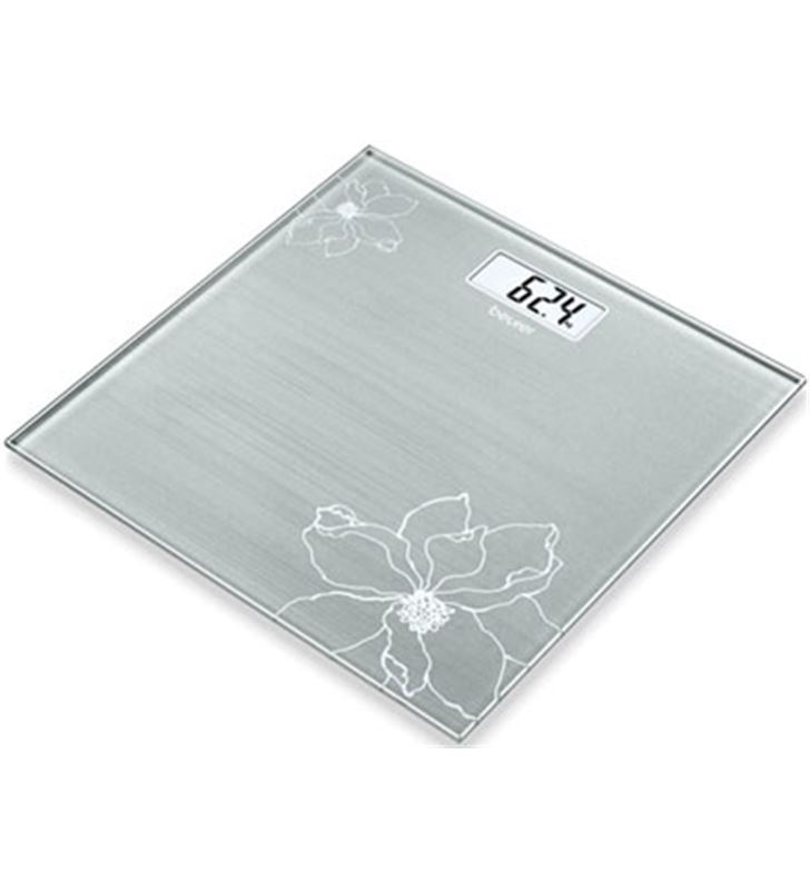 Beurer GS10 bascula baño cristal flower 180kg Básculas - GS10