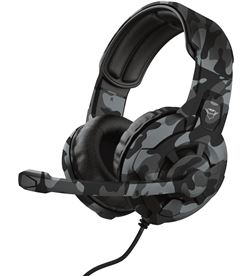 Trust 24360 auriculares gaming con micrófono gaming gxt 411k radius/ jack 3.5/ ne - 8713439243604