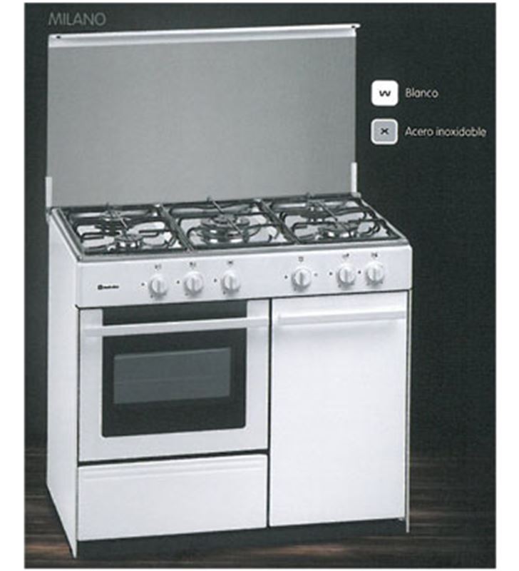 Meireles G2950DVW cocina gas but 5f 91cm p/bomb b Cocinas - LG2950DVW