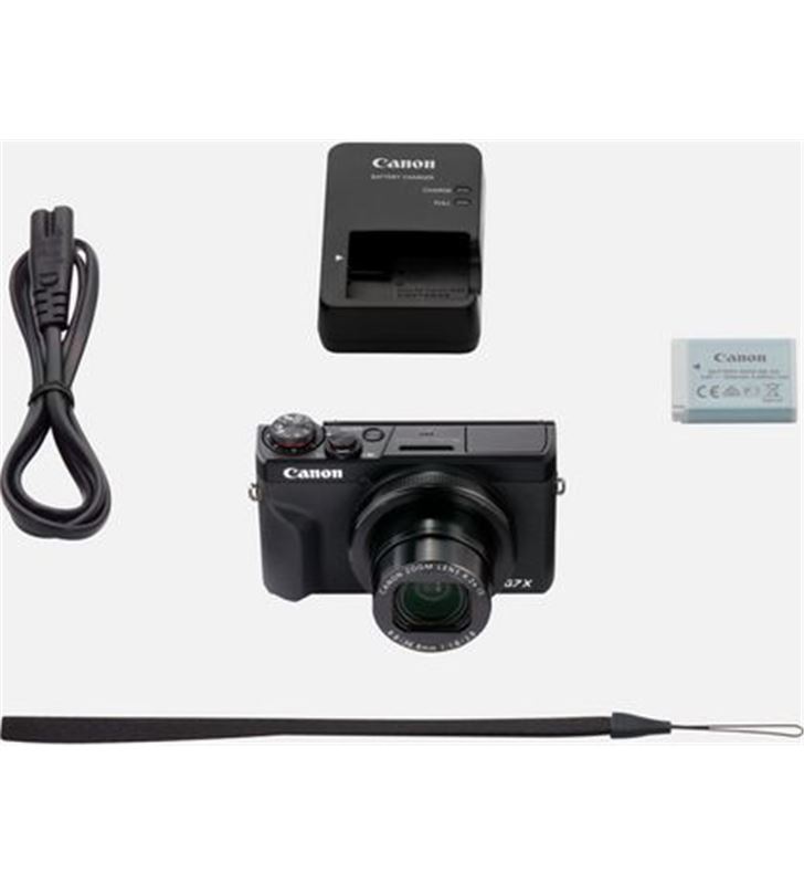 Canon +25584 #14 powershot g7 x mark iii negra / cámara compacta 20.1 mpx / video 4k - 72581749_2894122756