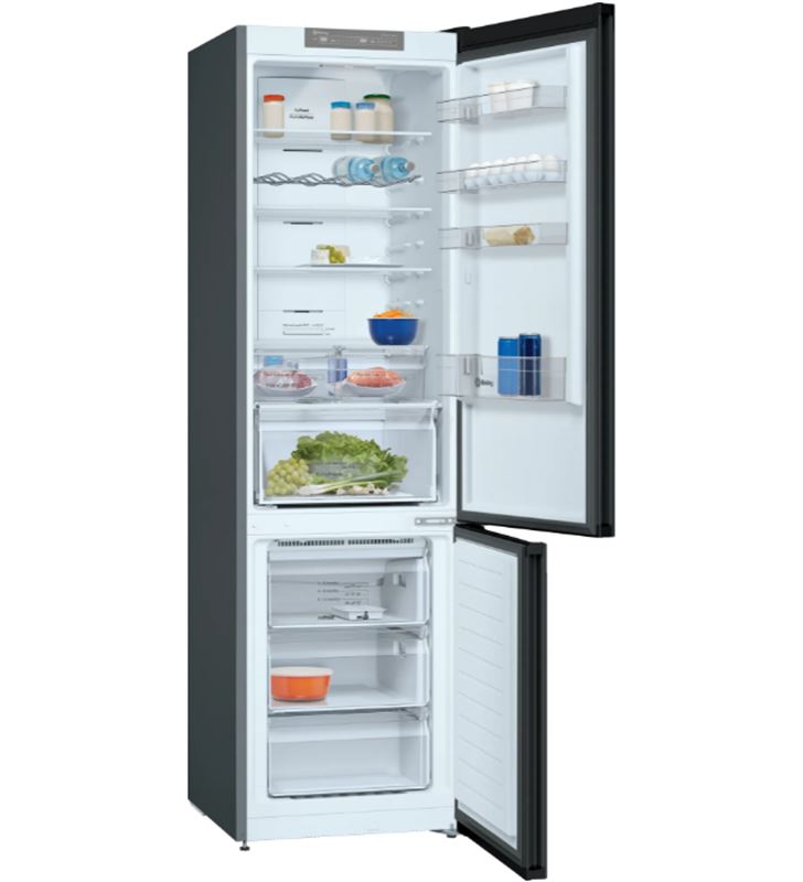 Balay 3KFD763SI frigorífico combinado 203x60cm black stainless steel d - 3KFD763SI-2