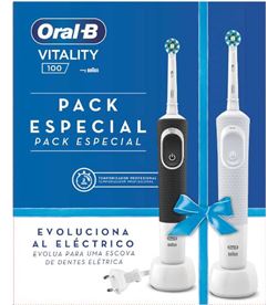 Braun DUOVITAL20 cepillo dental oral b vitality duo evoluciona obvitalityduo - D100VITALITYDUO