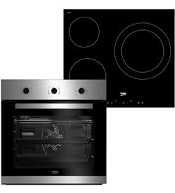 Beko BBSE12120XD conjunto horno multifuncion + placa vitro inox 3f bse22120x - BSE22120X