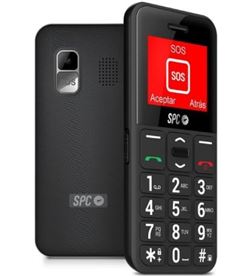 Spc 2323N teléfono móvil fortune 2 pocket edition para personas mayores/ negro - 2323N