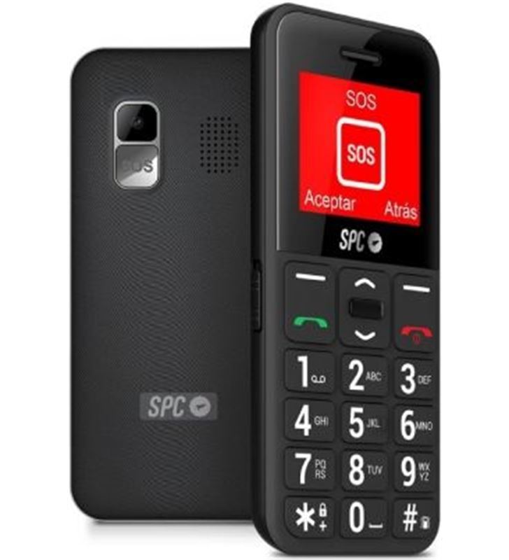 Spc 2323N teléfono móvil fortune 2 pocket edition para personas mayores/ negro - 2323N