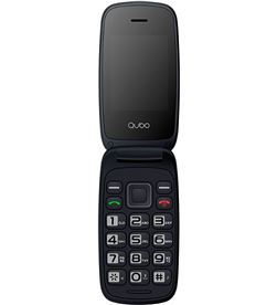 Qubo ONEO_BK teléfono libre neo 6,10 cm (2,4'') bluetooth/fm/cámara/sd/dual sim negr - QUBONEO_BK