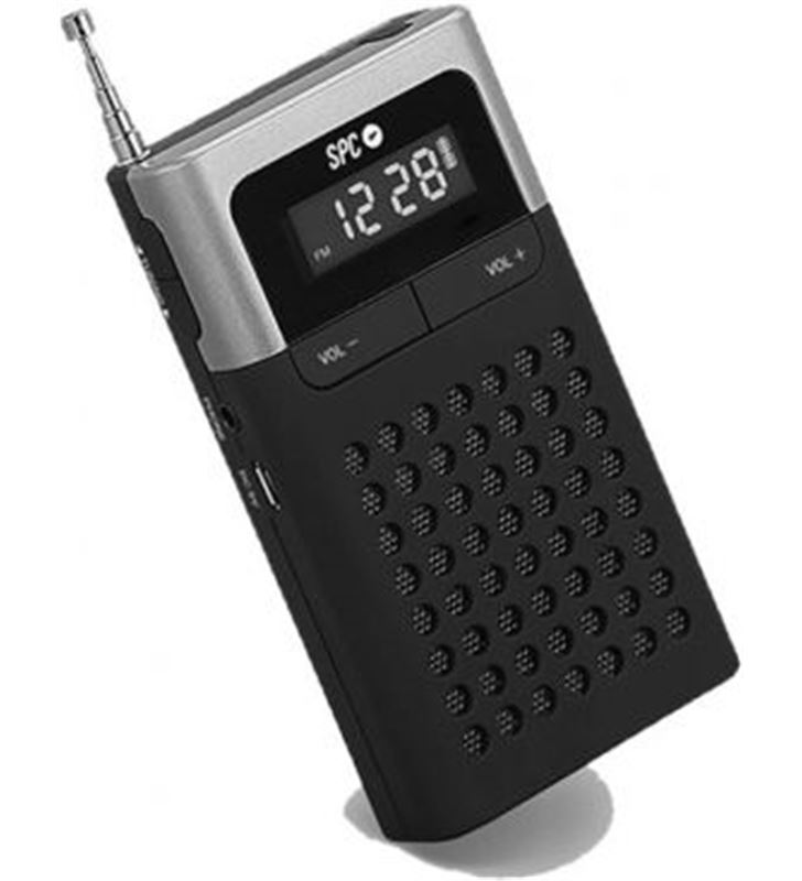 Spc 4583N radio icy pro - almacena 50 emisoras - pantalla lcd - antena telescópic - SPC-RADIO 4583N