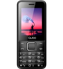 Qubo X_229BLACK teléfono libre 6,1 cm (2,4'') x-229 3g radio fm cámara bluetooth negro - QUBOX_229BLACK