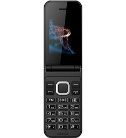 Qubo P_219_BK teléfono libre p-219 6,1 cm (2,4'')+ 4,5 cm (1,77'') negro - QUBOP_219_BK